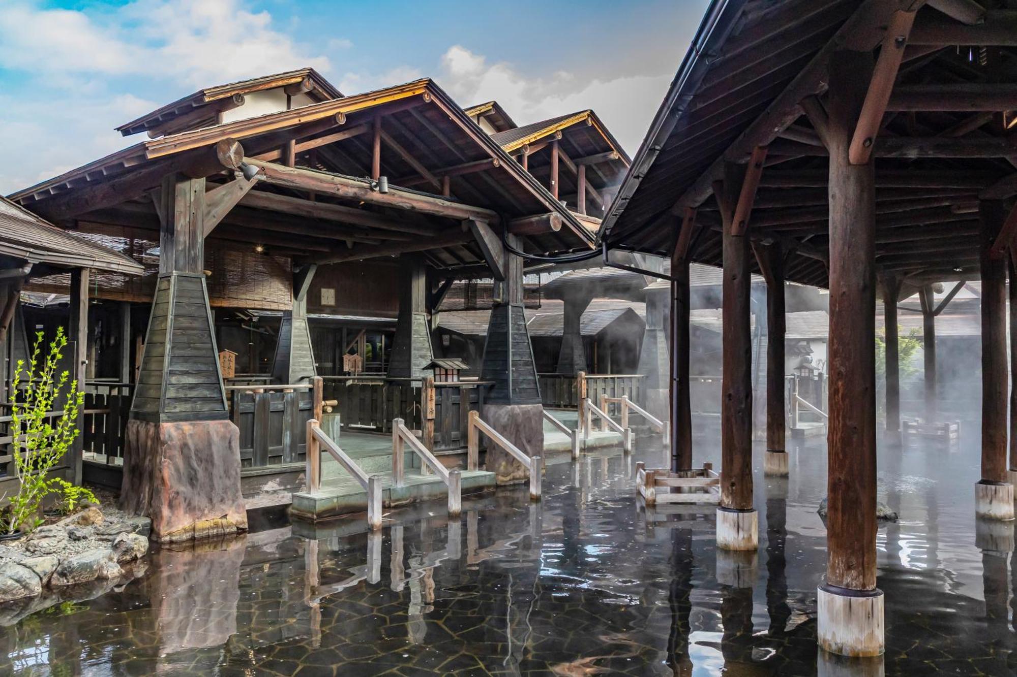 Spa Resort Hawaiians Monolith Tower Iwaki  Exteriér fotografie